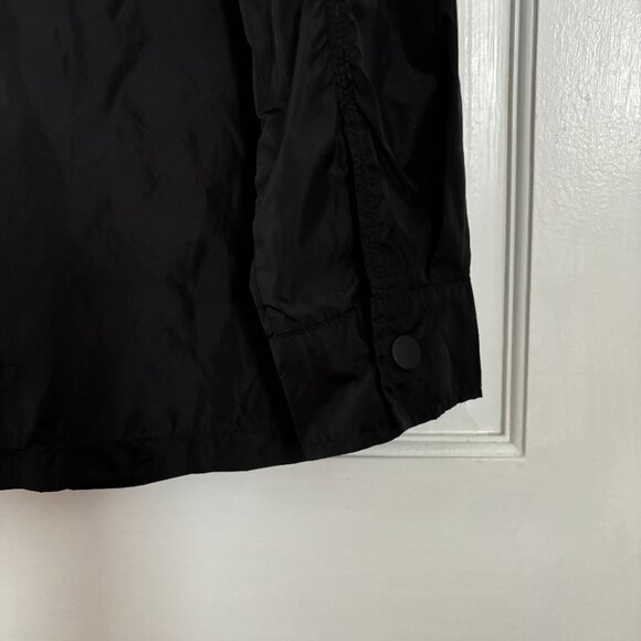 RAINS Kano Jacket Black Zip Utility Chore Coat Pockets Lightweight Windbreaker S - Picture 11 of 13